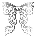 METAL LEAF FABRIC TRANSFER SILVER VT-029 21X30