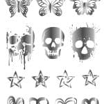 VARAK KUMAŞ GÜMÜŞ TRANSFER VT-032 21X30