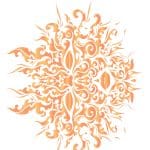 METAL LEAF FABRIC TRANSFER ROSE GOLD VT-011 21X30