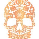 METAL LEAF FABRIC TRANSFER ROSE GOLD VT-012 21X30