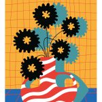 CutOut Abstract Art and Illustrastion Fabric Transfers CO-05