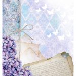 Modern Çicek Koleksiyonu Pirinç Kağıt Model 1164 30X42