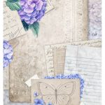 Modern Çicek Koleksiyonu Pirinç Kağıt Model 1165 30X42