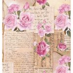 Aşk Mektupları Pirinç Kağıt Model 1181 30X42