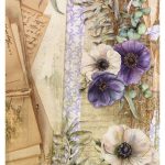 Modern Çicek Koleksiyonu Pirinç Kağıt Model 1146 30X42