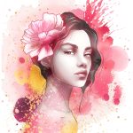 Flower Beauties Decoupage FB-004 90X125