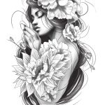 Flower Beauties Decoupage FB-007 90X125