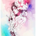 Flower Beauties Decoupage FB-010 30X42