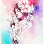 Flower Beauties Decoupage FB-010 90X125