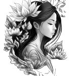 Flower Beauties Decoupage FB-011 90X125