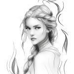 Çiçek Güzelleri Dekupaj FB-013 30X42