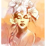 Flower Beauties Decoupage FB-014 60X84