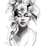 Çiçek Güzelleri Dekupaj FB-015 30X42