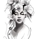 Flower Beauties Decoupage FB-015 90X125