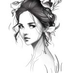 Çiçek Güzelleri Dekupaj FB-017 30X42