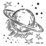 Kooky Stencil Collection Model CSS-07