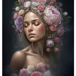 Nature Crown Rice Decoupage Paper Collection NCW 003 42x60 cm