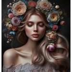 Nature Crown Rice Decoupage Paper Collection NCW 004 60x85 cm