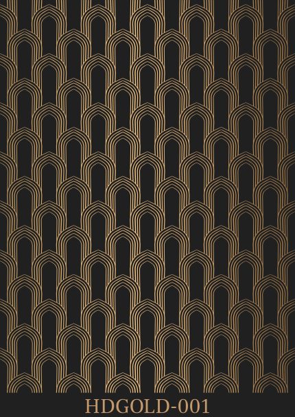 Home Decor Rub-on Transfer Altın HD-Gold-01 30x42