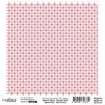 Modern Ethnic Square Decoupage Rice Paper Red MESR-03 30X30